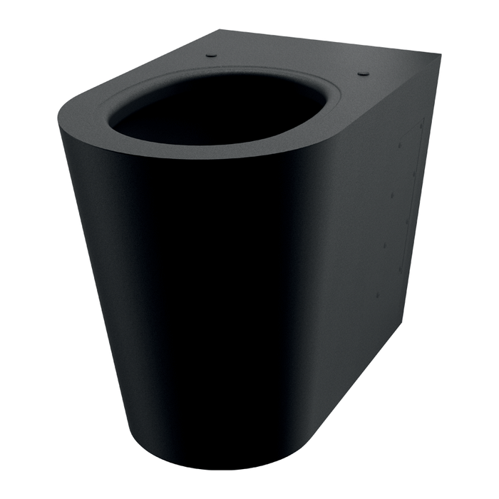 WC au sol DELABIE S21 P, couleur noir mat