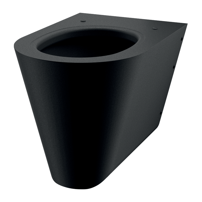 WC suspendu DELABIE S21 S, couleur noir mat