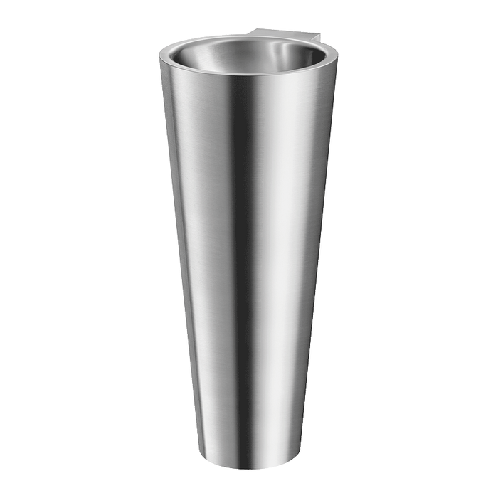 DELABIE BAILA pedestal washbasin, without tap hole