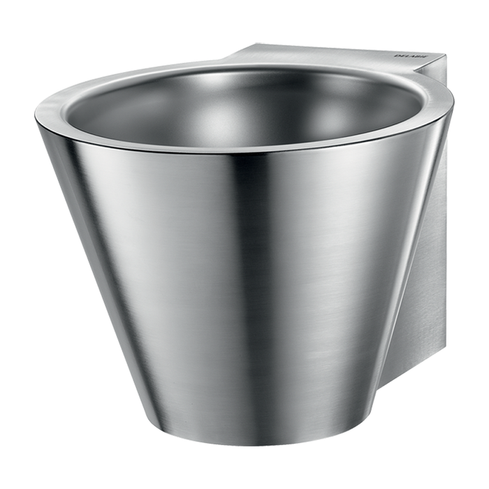 DELABIE MINI BAILA wall-hung washbasin, without tap hole