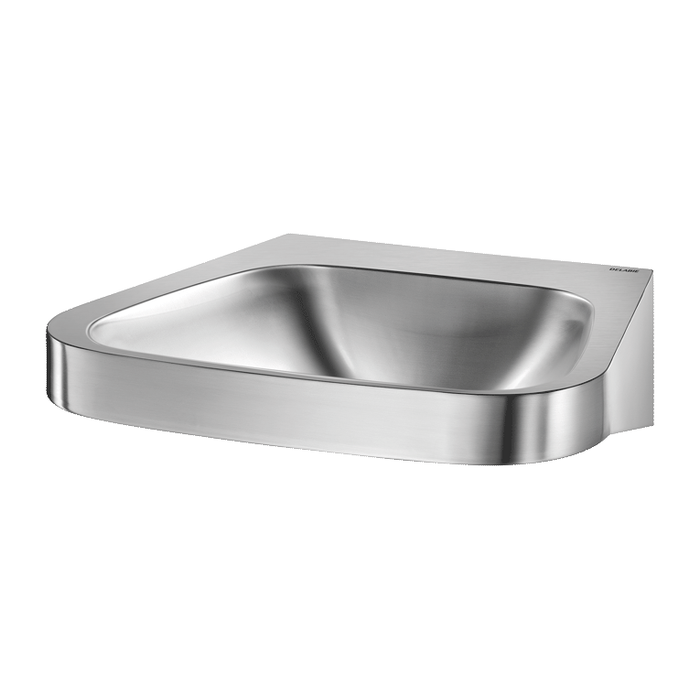 DELABIE FRAJU wall-hung washbasin, without tap hole
