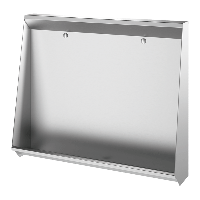 Felles urinalrenne L, for innbygging, lengde 1200 mm