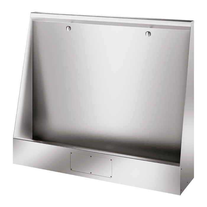 Multiple trough urinal LP, floor-standing, length 1200 mm