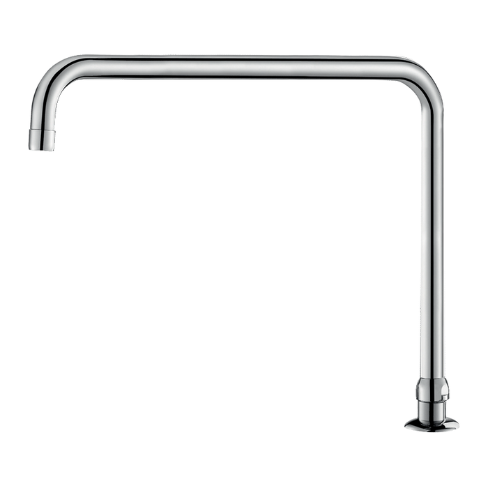 Hareketli borulu çıkış Ø22, 260 mm yükseklik, 300 mm uzunluk