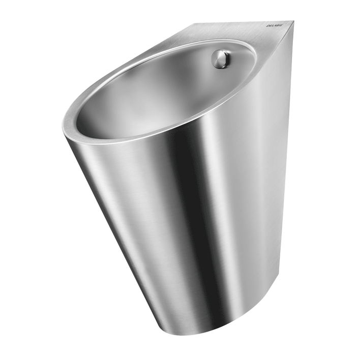 Vegghengt urinal DELABIE FINO, innfelt tilførsel