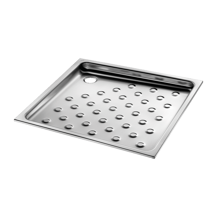 Recessed shower tray, 700 × 700 mm