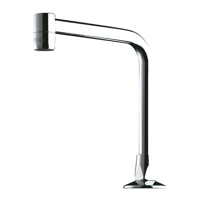 Bec fixe sur plage M1/2″ DELABIE, hauteur 170 mm, Ø16