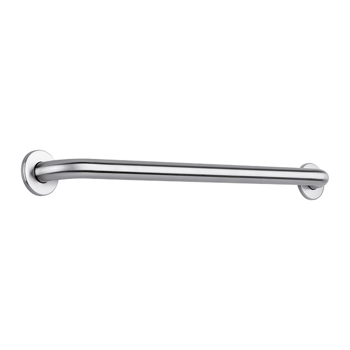 Lige støttegreb DELABIE Basic for handicappede, Ø32, afstand 800 mm, satin rustfri stål