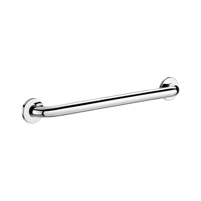 Poręcz prosta DELABIE dla osób z niepełnosprawnością, Ø32, rozstaw 500 mm, inox błyszczący