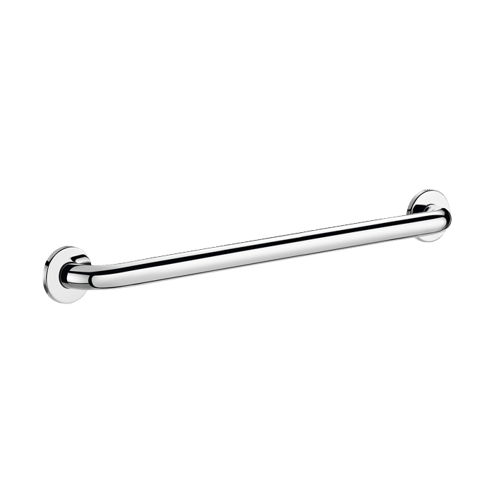 Poręcz prosta DELABIE dla osób z niepełnosprawnością, Ø32, rozstaw 600 mm, inox błyszczący