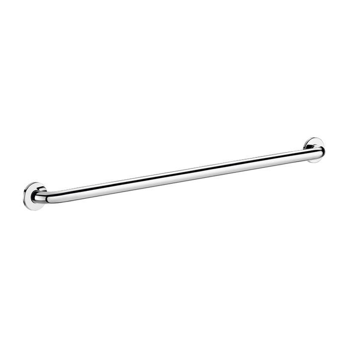 Poręcz prosta DELABIE dla osób z niepełnosprawnością, Ø32, rozstaw 900 mm, inox błyszczący