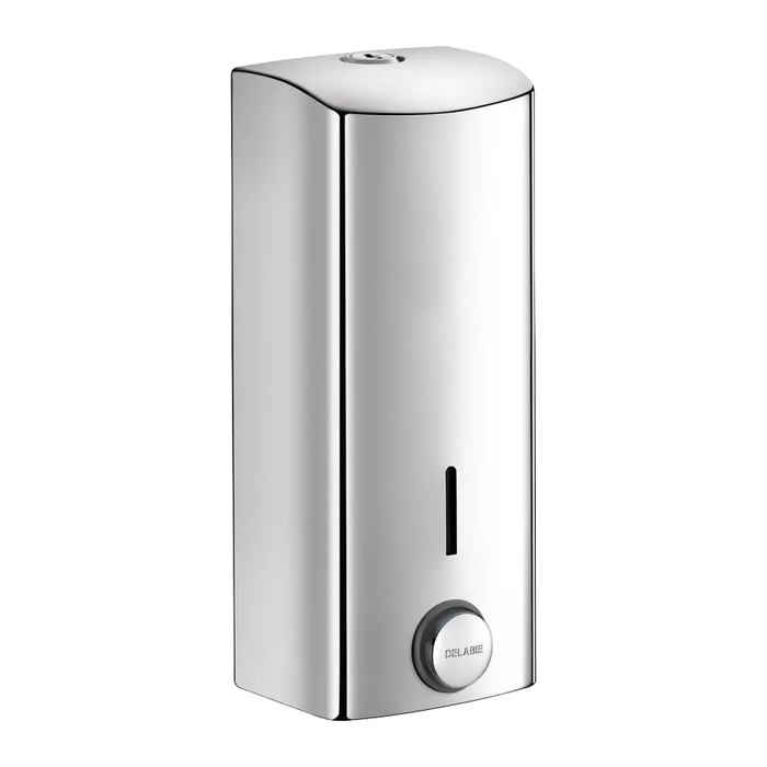 Dispensador de sabão líquido de parede 1 L, DELABIE, inox brilhante