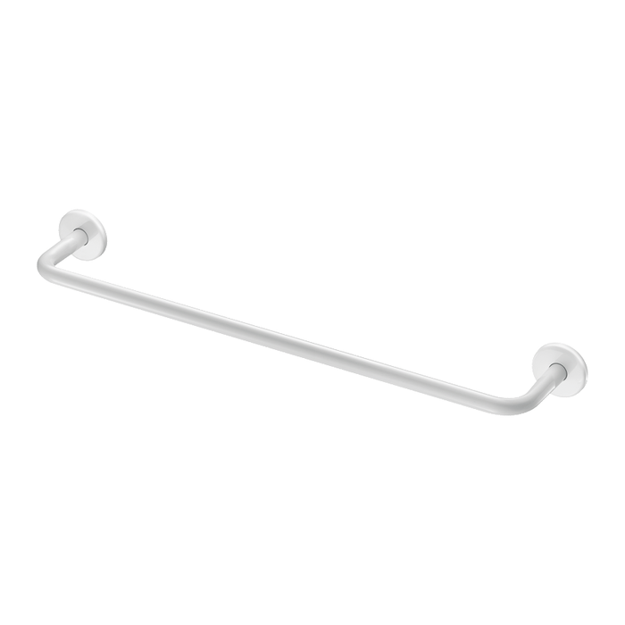 Vešiak na uterák DELABIE, 1 tyč Ø20, rozteč 600 mm, biely epoxidový nerez