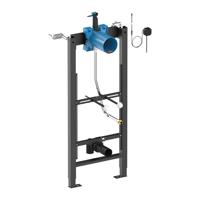 Installationsfixtur för urinaler 1/2″ DELABIE TEMPOFIX 3, nätanslutning 230/6 V med transformator