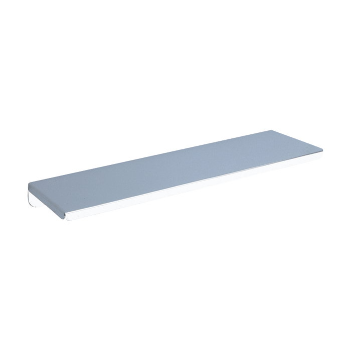 Tablette murale de lavabo DELABIE 450 × 120 mm, inox brillant