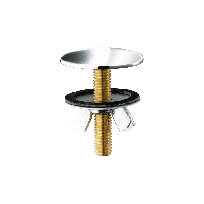 Täcklock Ø45 DELABIE LUXE, förkromad