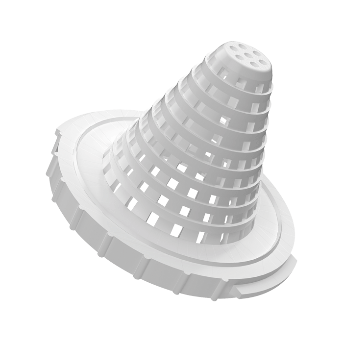 Conisch filter DELABIE met gaas van 5 mm maaswijdte, voor kranen met 3/8″ moer, 10 stuks