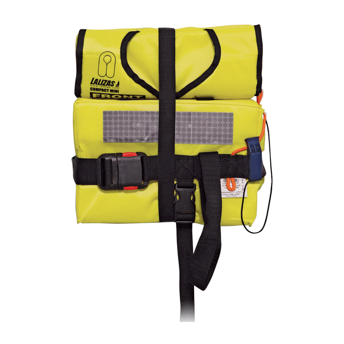 Giubbotto di salvataggio pieghevole LALIZAS Compact Mini per adulti, giallo