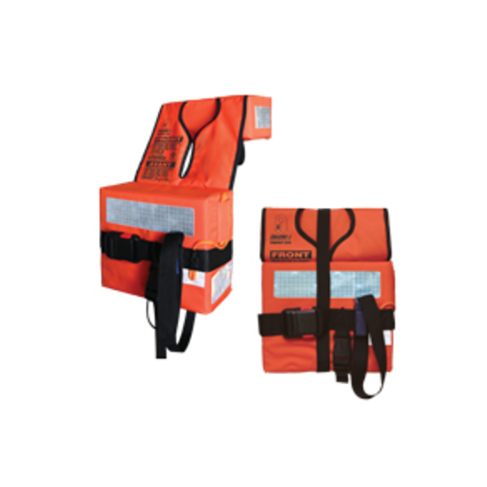 LALIZAS Compact sammenfoldelig redningsvest til børn, orange