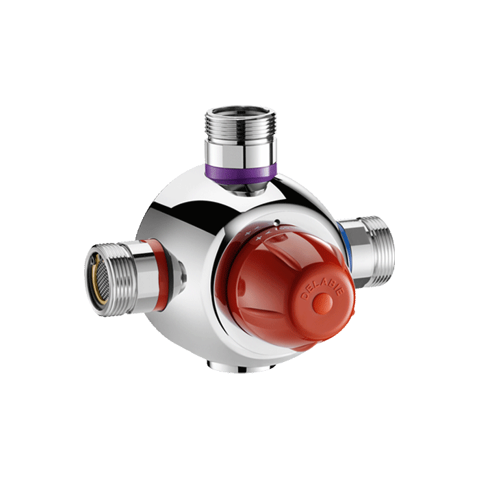 Centralny mieszacz termostatyczny DELABIE PREMIX SECURIT, Z1″, 90 L/min
