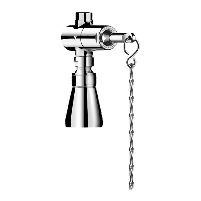 DELABIE TEMPOSTOP suspended time flow shower set with chain, with swivel GYM CONFORT shower head, M1/2