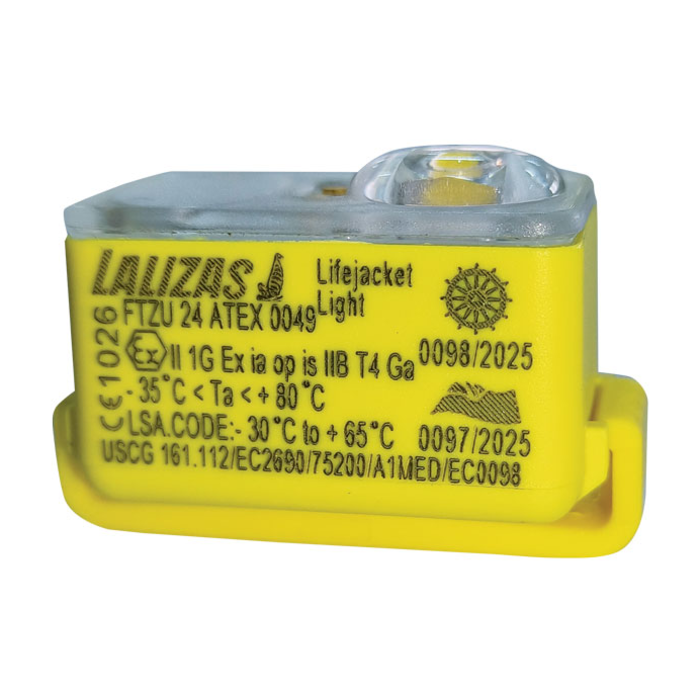Luce a LED per giubbotto LALIZAS Safelite IV per zone a rischio esplosione