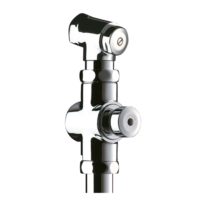 DELABIE TEMPOCHASSE time flow set for direct flush WC, surface-mounted, angled 1