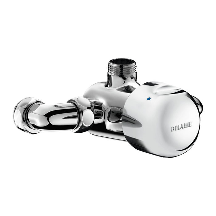 DELABIE TEMPOMIX surface-mounted time flow shower mixer, 3/4
