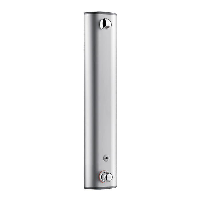 DELABIE SECURITHERM electronic thermostatic shower panel, top M1/2