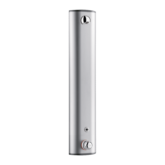 DELABIE SECURITHERM electronic thermostatic shower panel, concealed M1/2