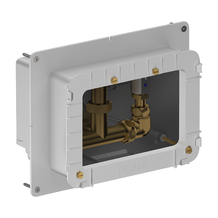 Watertight concealed box for DELABIE SECURITHERM shower fittings