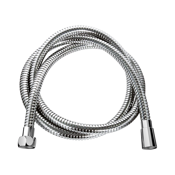 Tubo flessibile doccia rinforzato FF1/2″ DELABIE, lunghezza 1500 mm, finitura inox