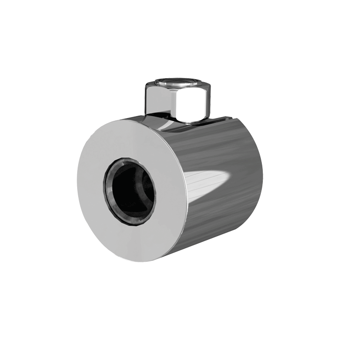 Raccord apparent renforcé DELABIE, 1/2″, pour robinets muraux TEMPOMATIC 3 et 4