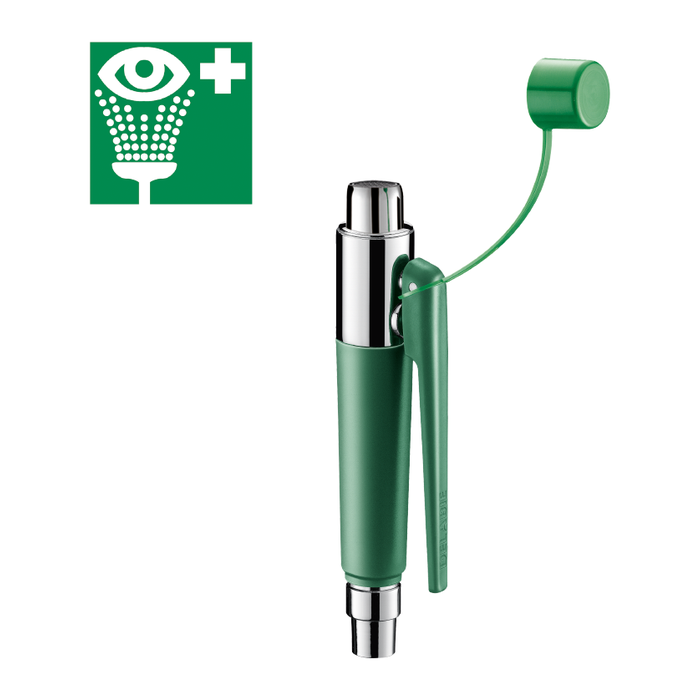 DELABIE deck-mounted safety eye wash spray, single jet