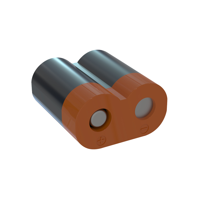 223 CR-P2 6V lithium battery for electronic boxes for basins, showers, urinals and WCs