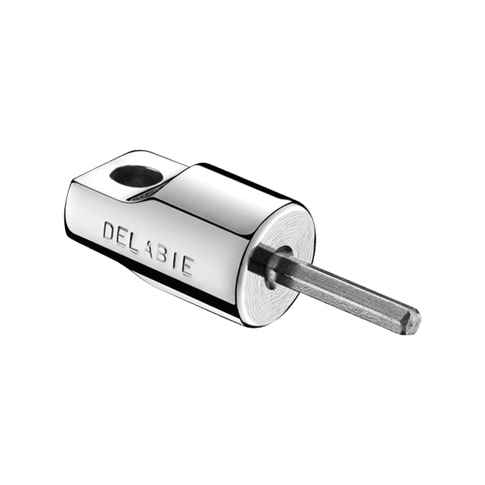 Llave Allen 2,5 DELABIE, para regulación de caudal en filtro EKO, cromada