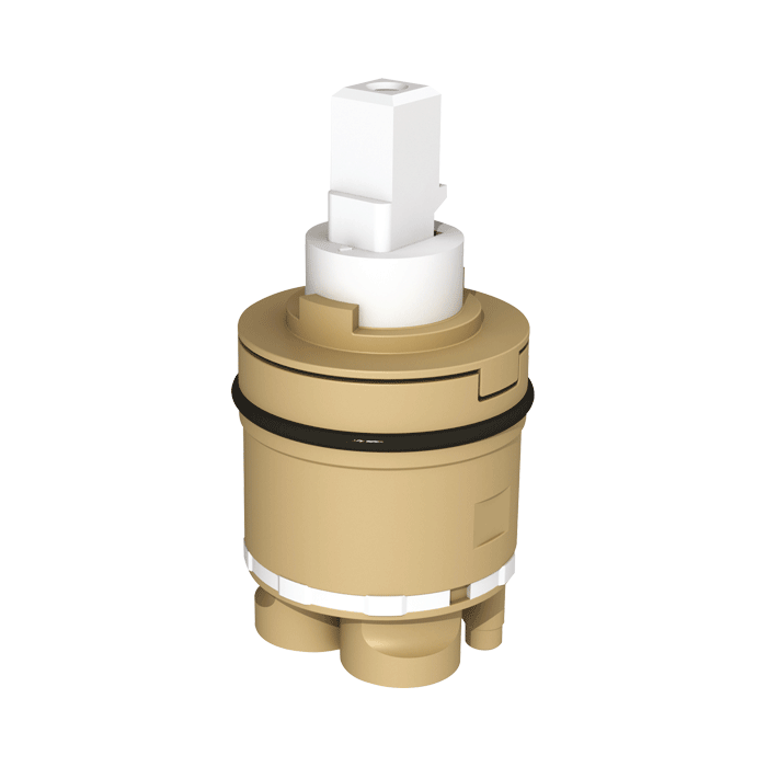 Ceramic head Ø35, with base and centering ring, for basin mixers series no. 2620 and 2621