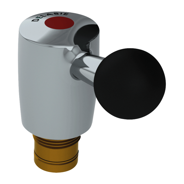 Cartucho de disco com manípulo para água quente DELABIE, 1/4 de volta, para torneiras gastronómicas