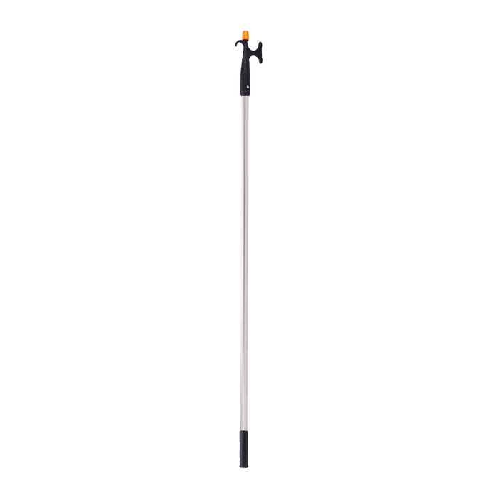 Boat hook Nuova Rade with double hook, aluminum, 147 cm, black