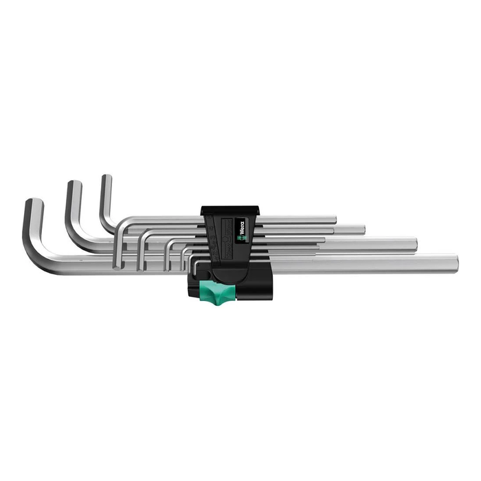 Juego de llaves acodadas Wera 950/9 Hex-Plus 2, llaves largas