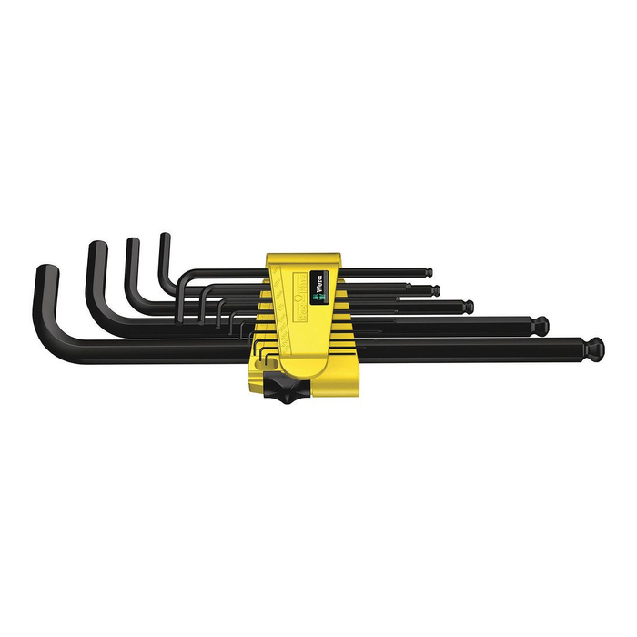 Wera 950/13 Hex-Plus Imperial 1 Winkelschlüsselsatz, BlackLaser
