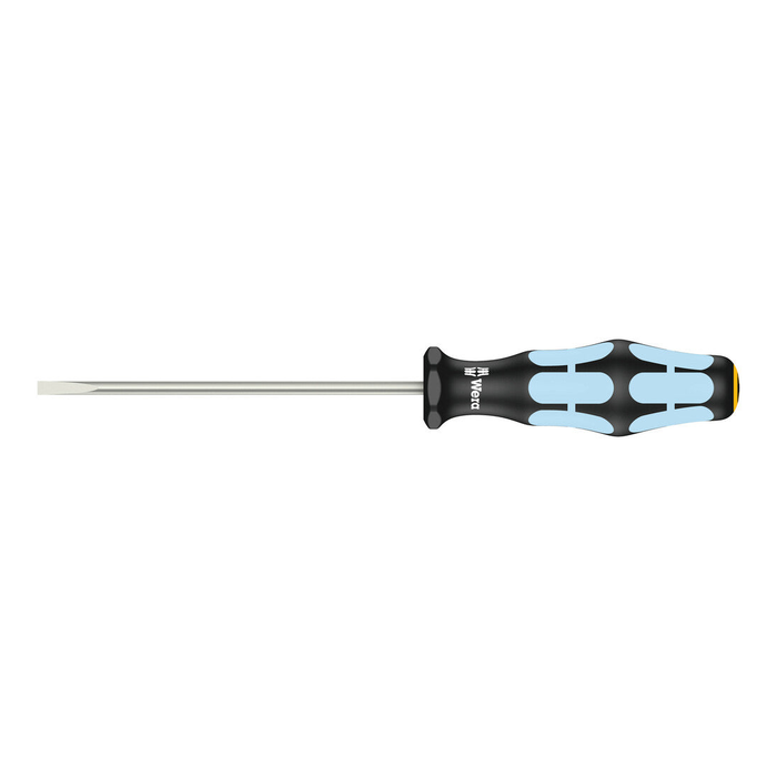 Chave de fenda de ponta chata Wera Kraftform 3335 em aço inoxidável 3,0 × 0,5 × 80 mm
