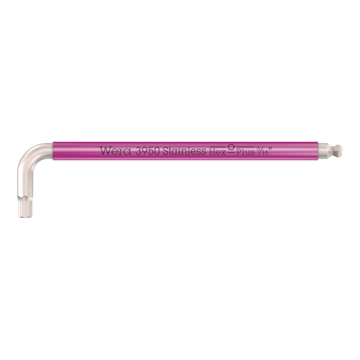 Wera 3950 PKL Multicolour stainless steel L-key with ball end 5/16˝