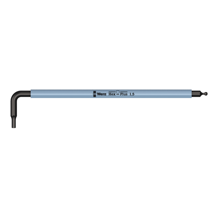 Wera 950 SPKL Multicolour long L-key with ball end 1.5 mm
