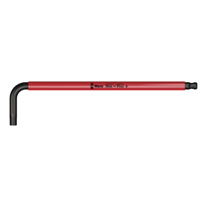 Wera 950 SPKL Multicolour long L-key with ball end 6.0 mm
