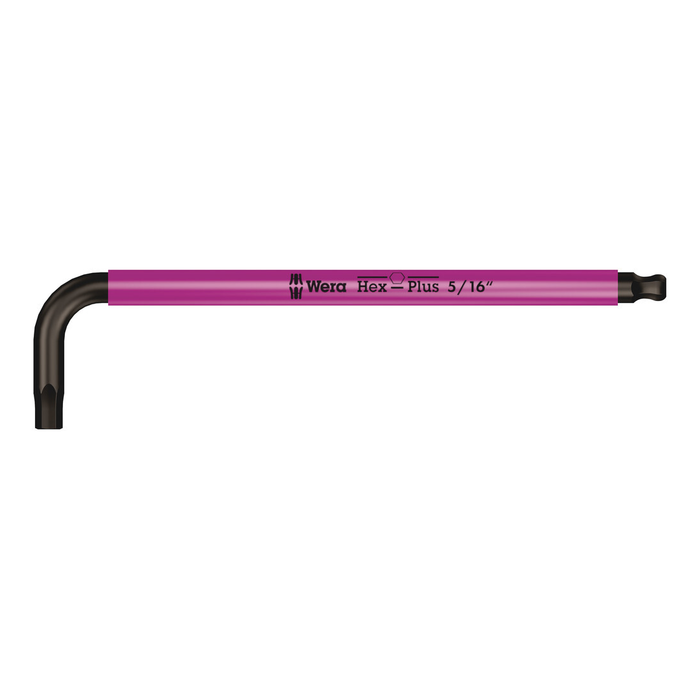 Wera 950 SPKL 多彩长款带球头 L 型扳手 5/16″