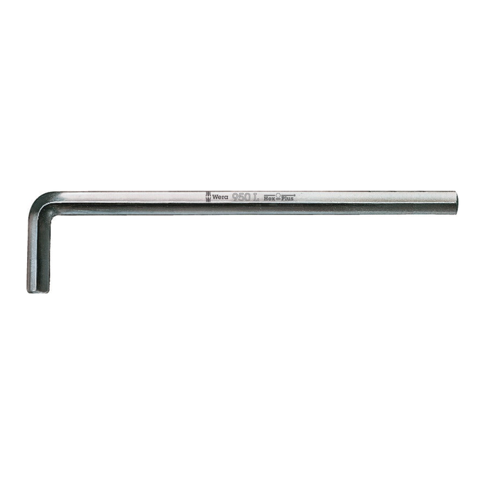 Wera 950 L long chrome-plated L-key 12.0 mm
