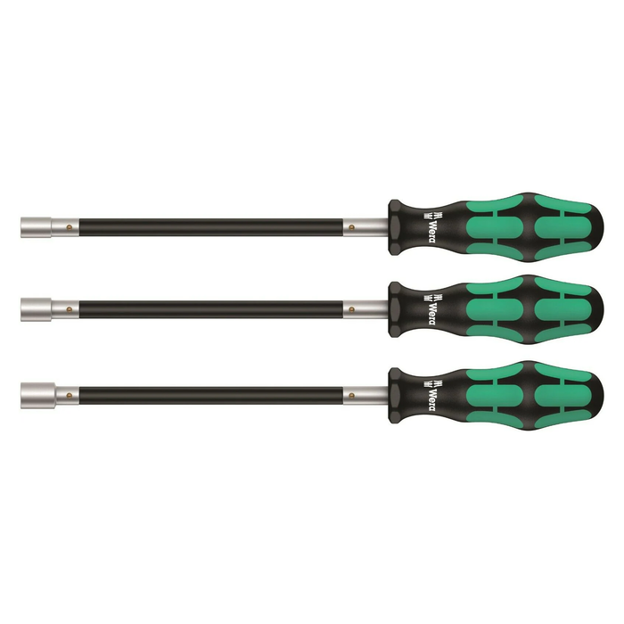 3-piece hose clamp screwdriver set, Wera Kraftform 391/3