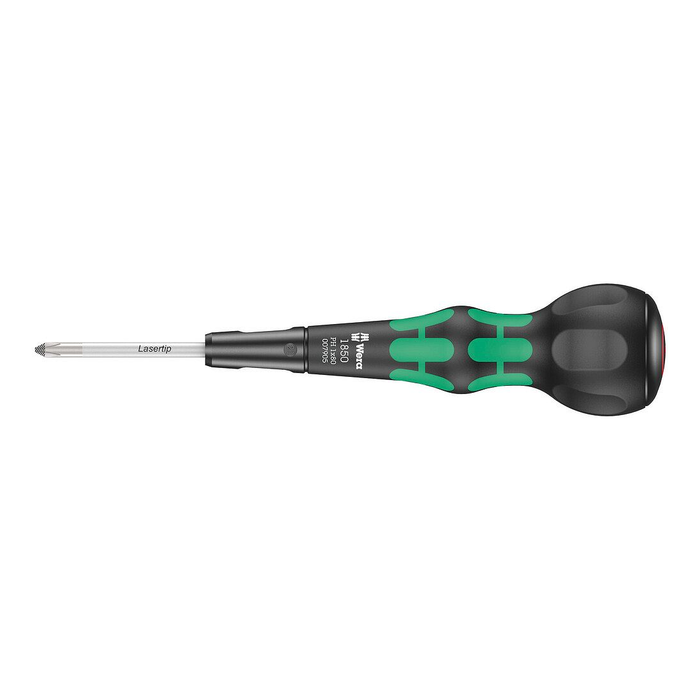 Phillips screwdriver Wera Kraftform Ball-Grip 1850 PH, PH 1 × 80 mm