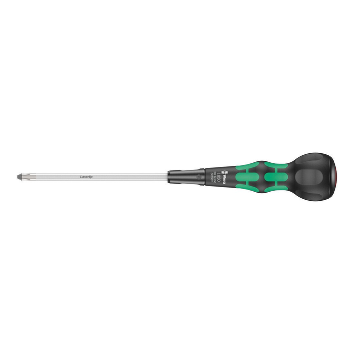 Phillips screwdriver Wera Kraftform Ball-Grip 1850 PH, PH 2 × 150 mm